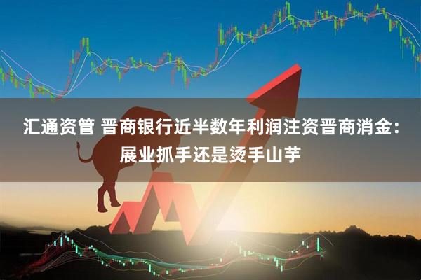 汇通资管 晋商银行近半数年利润注资晋商消金：展业抓手还是烫手山芋